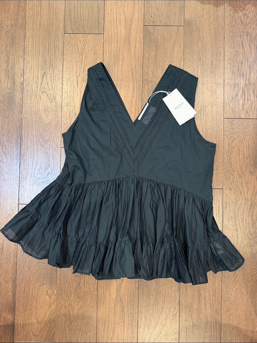 Merlette Senda Top in Black Medium NWT - C30-136